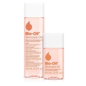 imageBioOil Skincare Body Oil Bundle Serum for Scars ampamp Stretch Marks Face and Body Moisturizer with Vitamin E ampamp A for Sensitive Dry Skin 42 oz and 2 oz Bottles