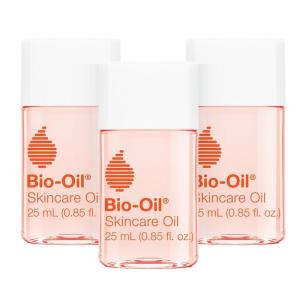 imageBioOil Skincare Body Oil Serum for Scars and Stretch Marks Face and Body Moisturizer with Vitamin E ampamp A for Sensitive Dry Skin Dermatologist Recommended Travel Size 85 oz Pack of 3